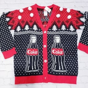 Brand New Coca Cola Ugly Christmas Sweater
